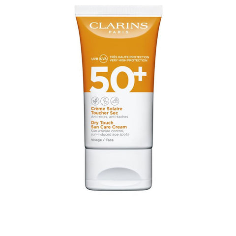 Clarins - Crème Solaire Toucher Sec Visage SPF 50+